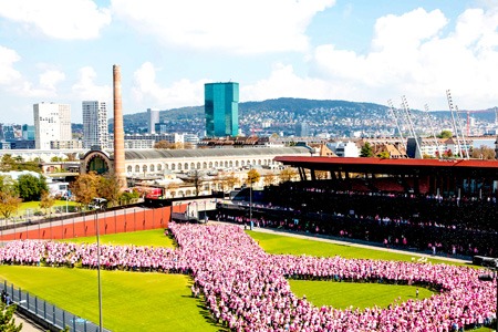 Pink Ribbon Letzigrund Stadion