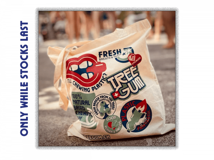 the iconic organic fabric bag from TREE GUM